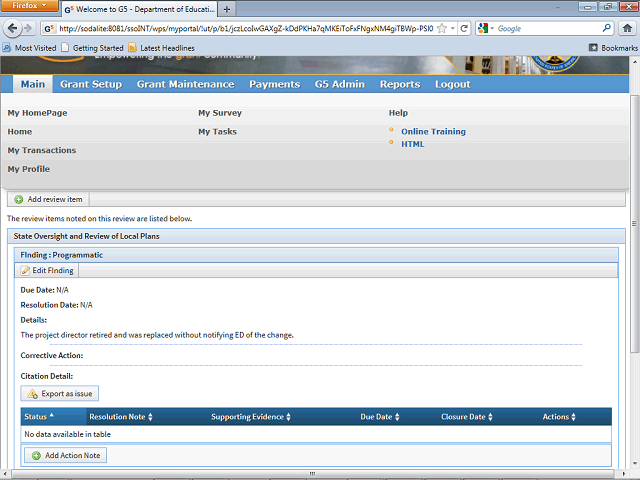 Screen image of this step