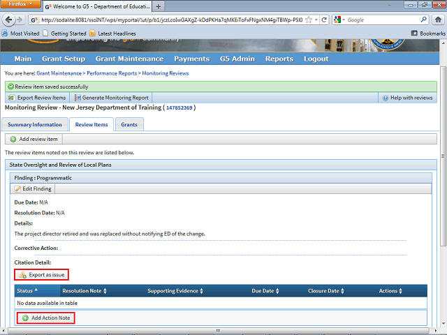 Screen image of this step