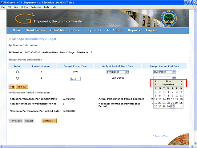 Screen image of this step