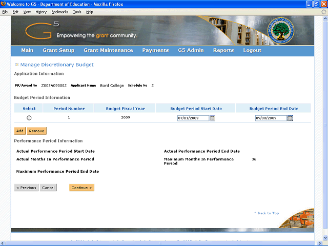 Screen image of this step