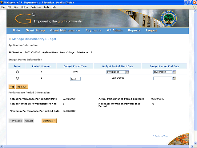 Screen image of this step