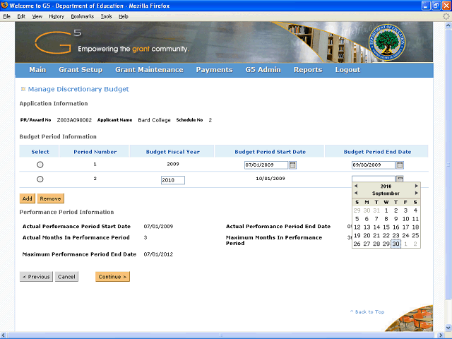 Screen image of this step