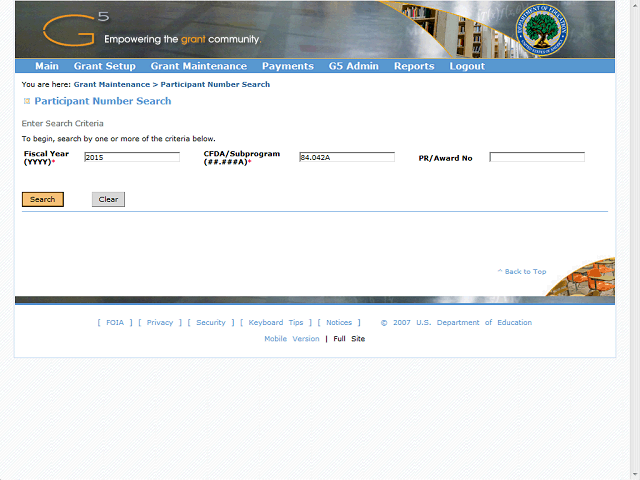 Screen image of this step