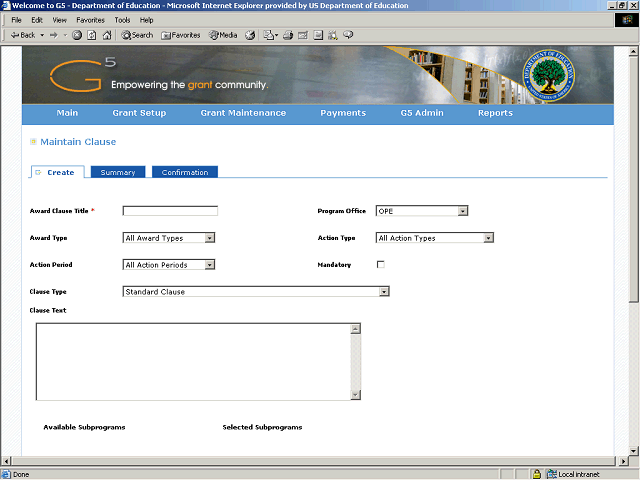 Screen image of this step