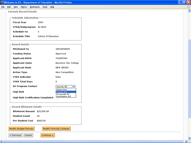 Screen image of this step
