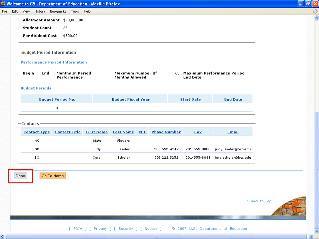 Screen image of this step