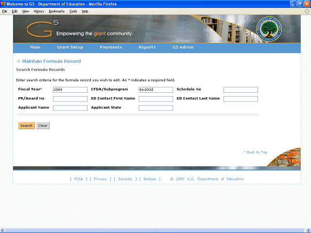 Screen image of this step