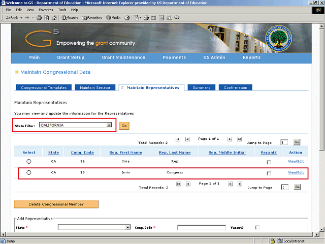 Screen image of this step