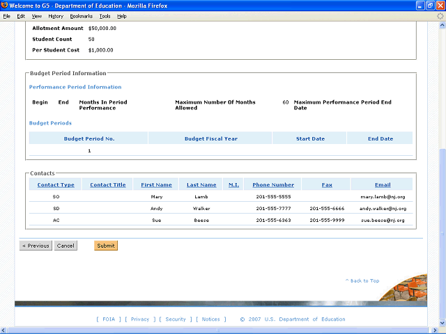 Screen image of this step