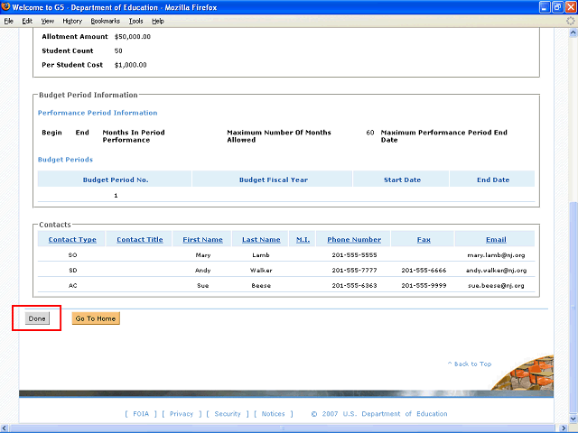 Screen image of this step