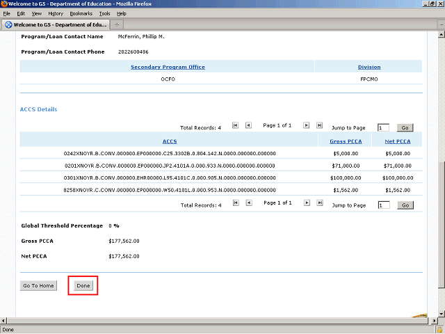 Screen image of this step