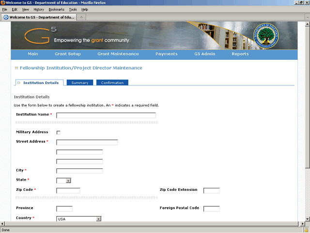 Screen image of this step