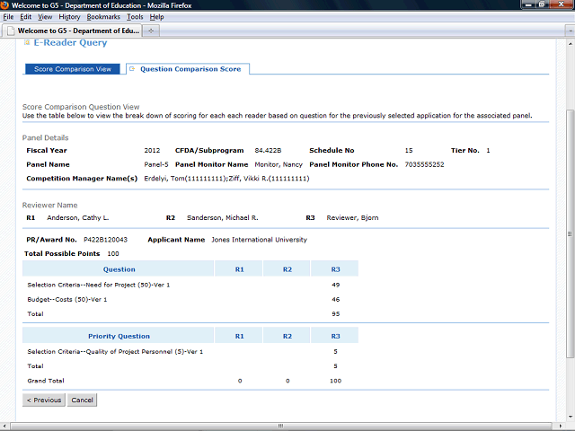 Screen image of this step