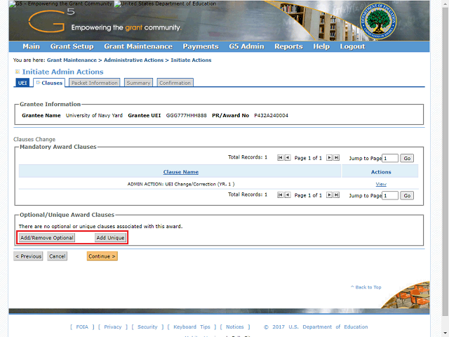 Screen image of this step