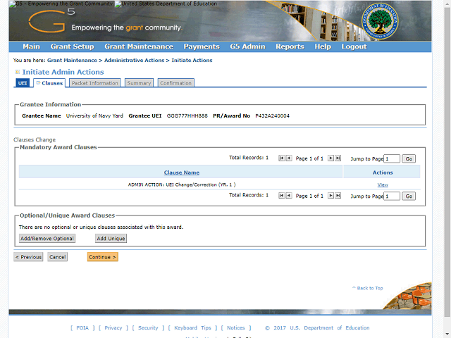 Screen image of this step