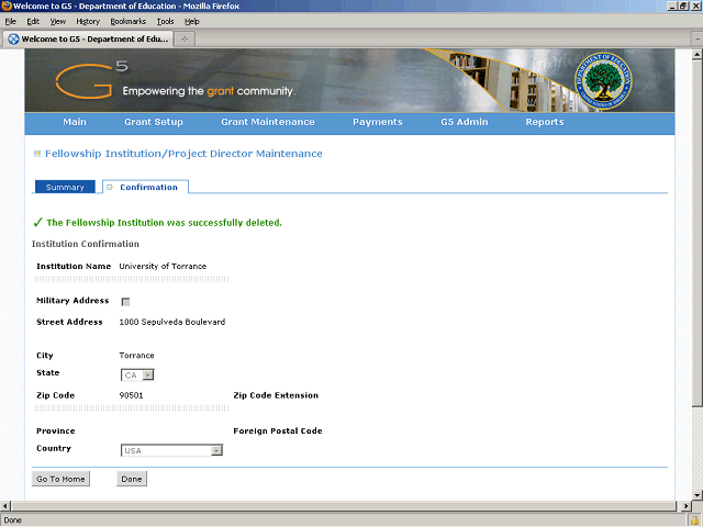Screen image of this step