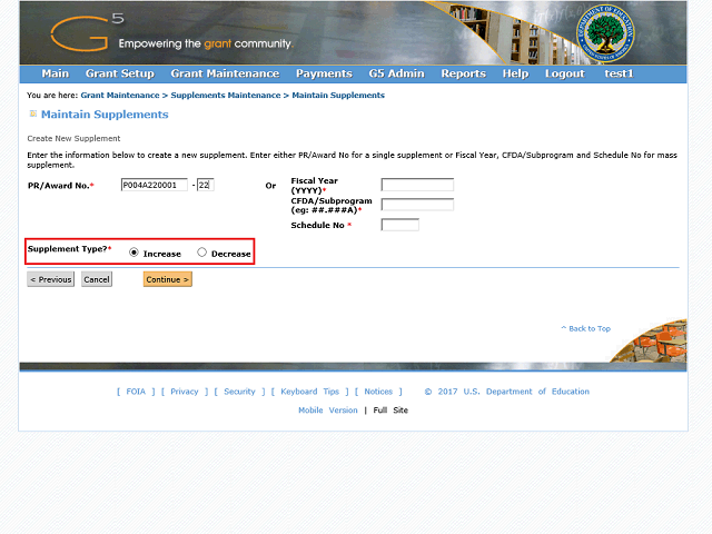 Screen image of this step