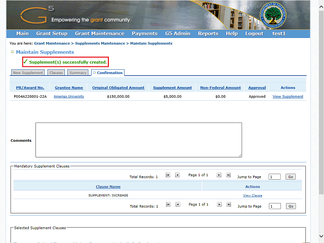 Screen image of this step