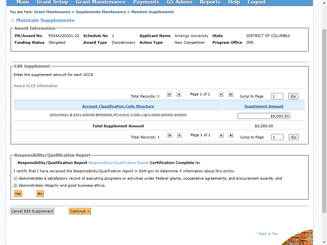 Screen image of this step