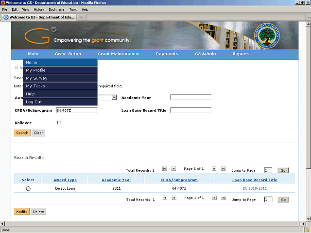 Screen image of this step