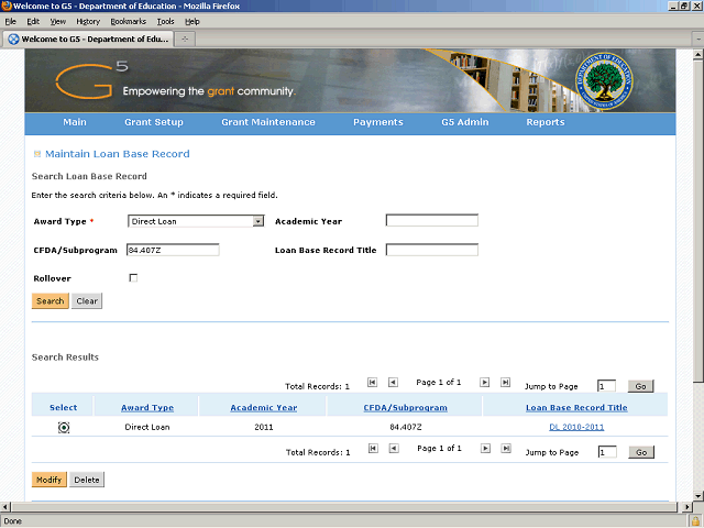 Screen image of this step