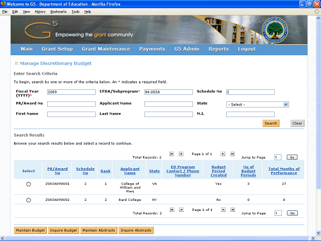 Screen image of this step