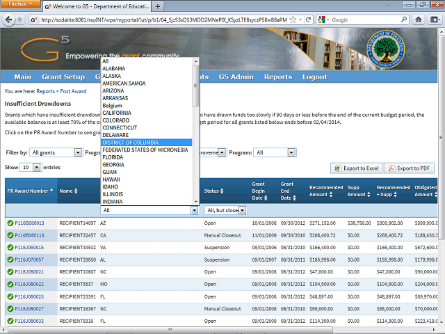 Screen image of this step