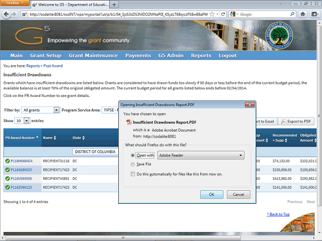 Screen image of this step