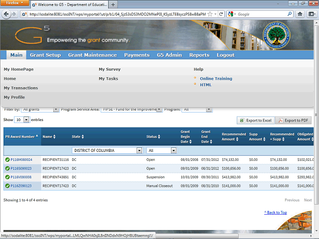 Screen image of this step