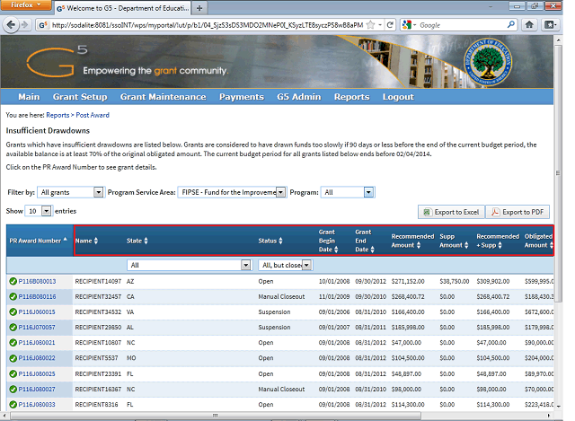 Screen image of this step