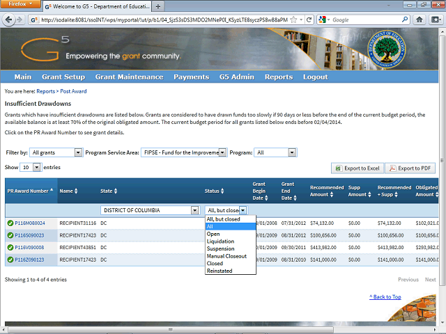 Screen image of this step