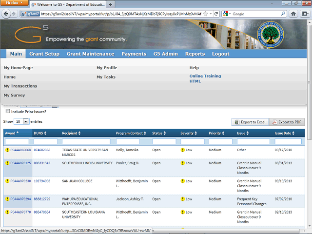 Screen image of this step