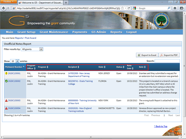 Screen image of this step