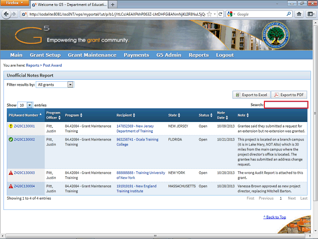 Screen image of this step