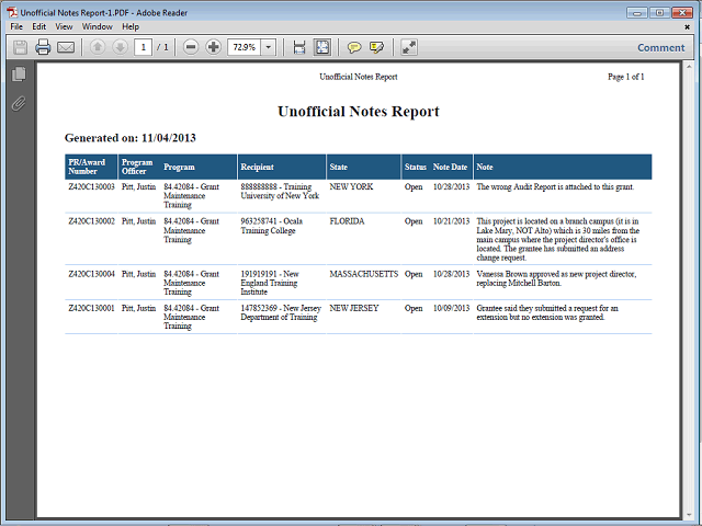 Screen image of this step