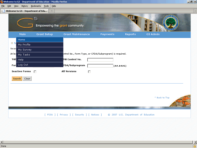 Screen image of this step