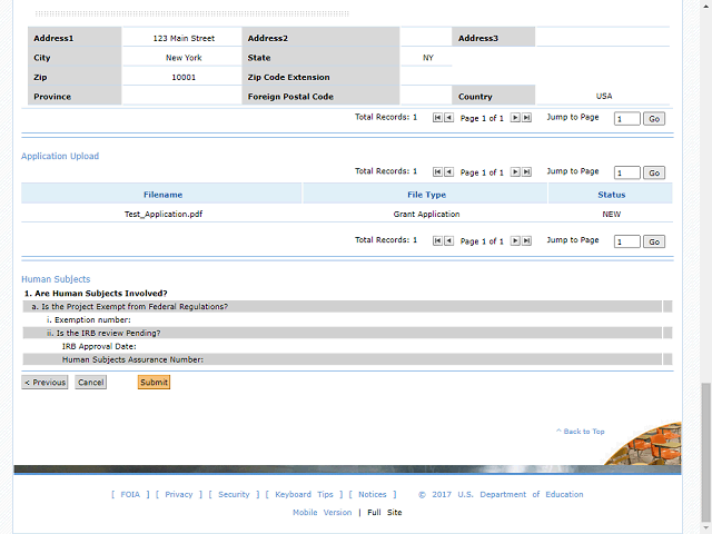 Screen image of this step