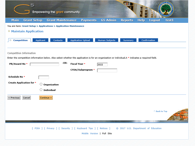 Screen image of this step