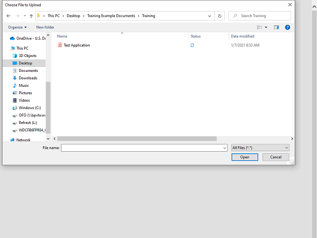 Screen image of this step