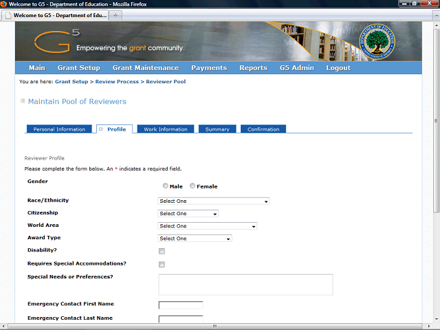 Screen image of this step