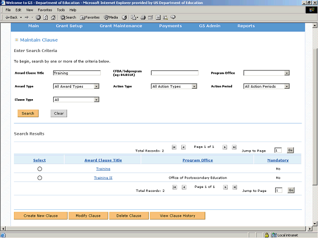 Screen image of this step