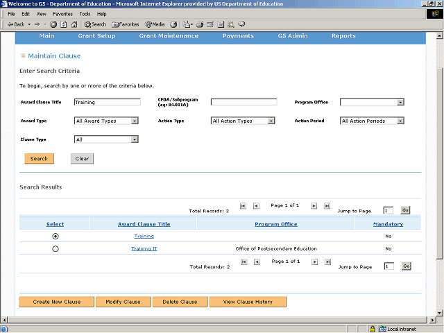 Screen image of this step