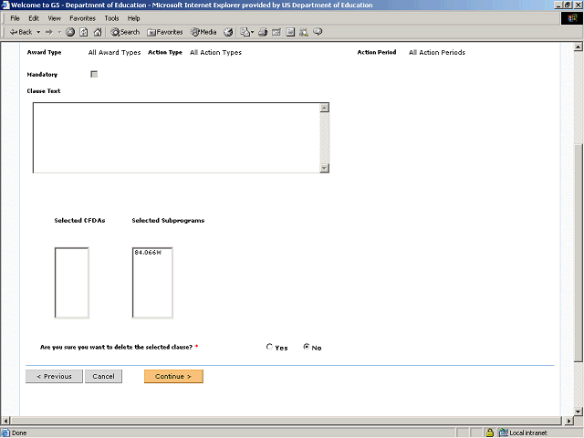 Screen image of this step