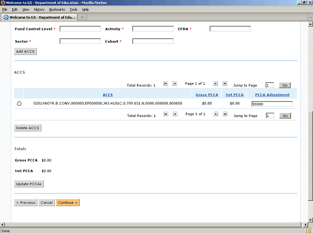Screen image of this step