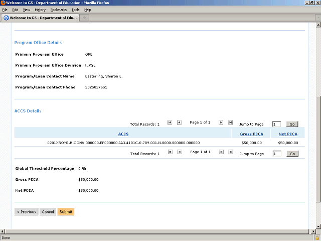 Screen image of this step