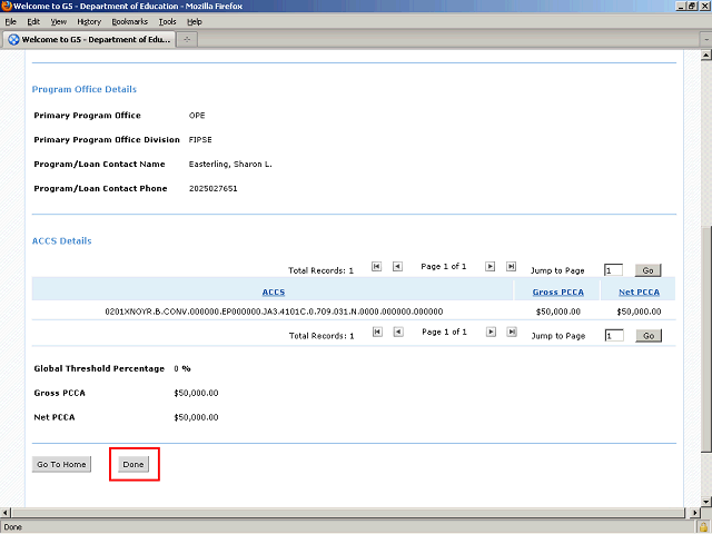 Screen image of this step