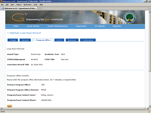 Screen image of this step
