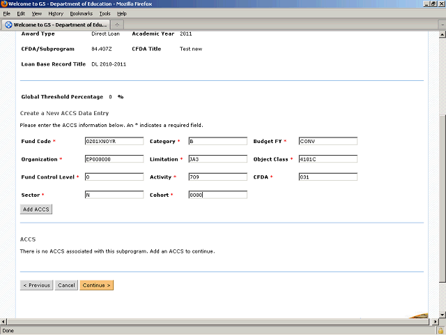 Screen image of this step