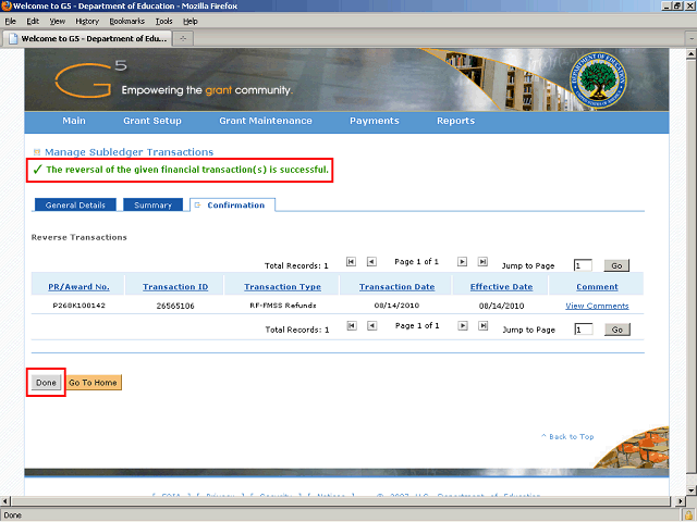 Screen image of this step