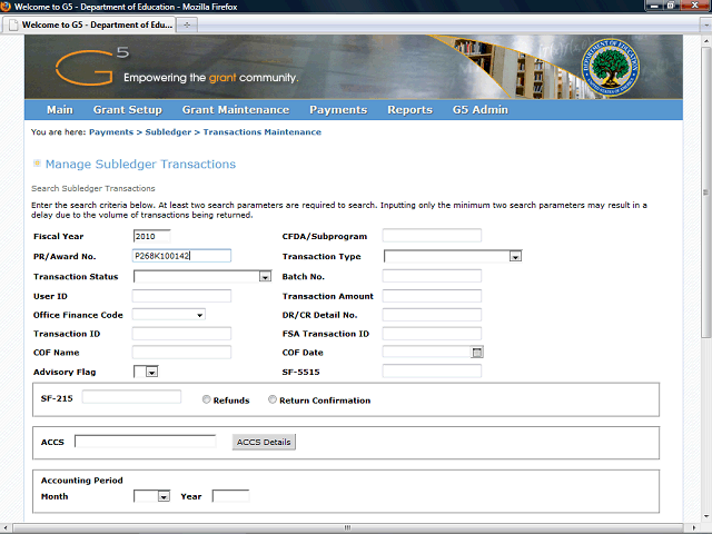 Screen image of this step
